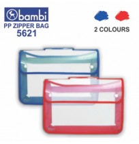 BAMBI 5621 Zipper Bag Folio Tenteng